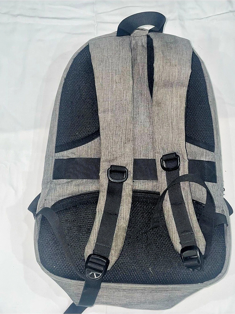 Matein Gray & Black Backpack - Picture 5 of 14